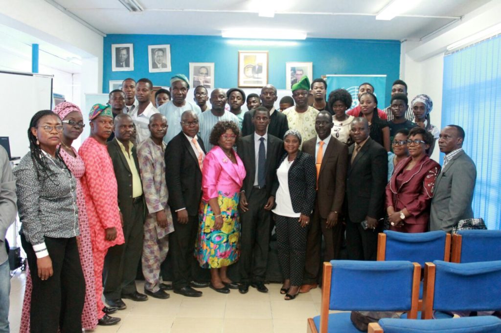 Principals of Government Schools at a Programme with DoTheDream in Lagos State