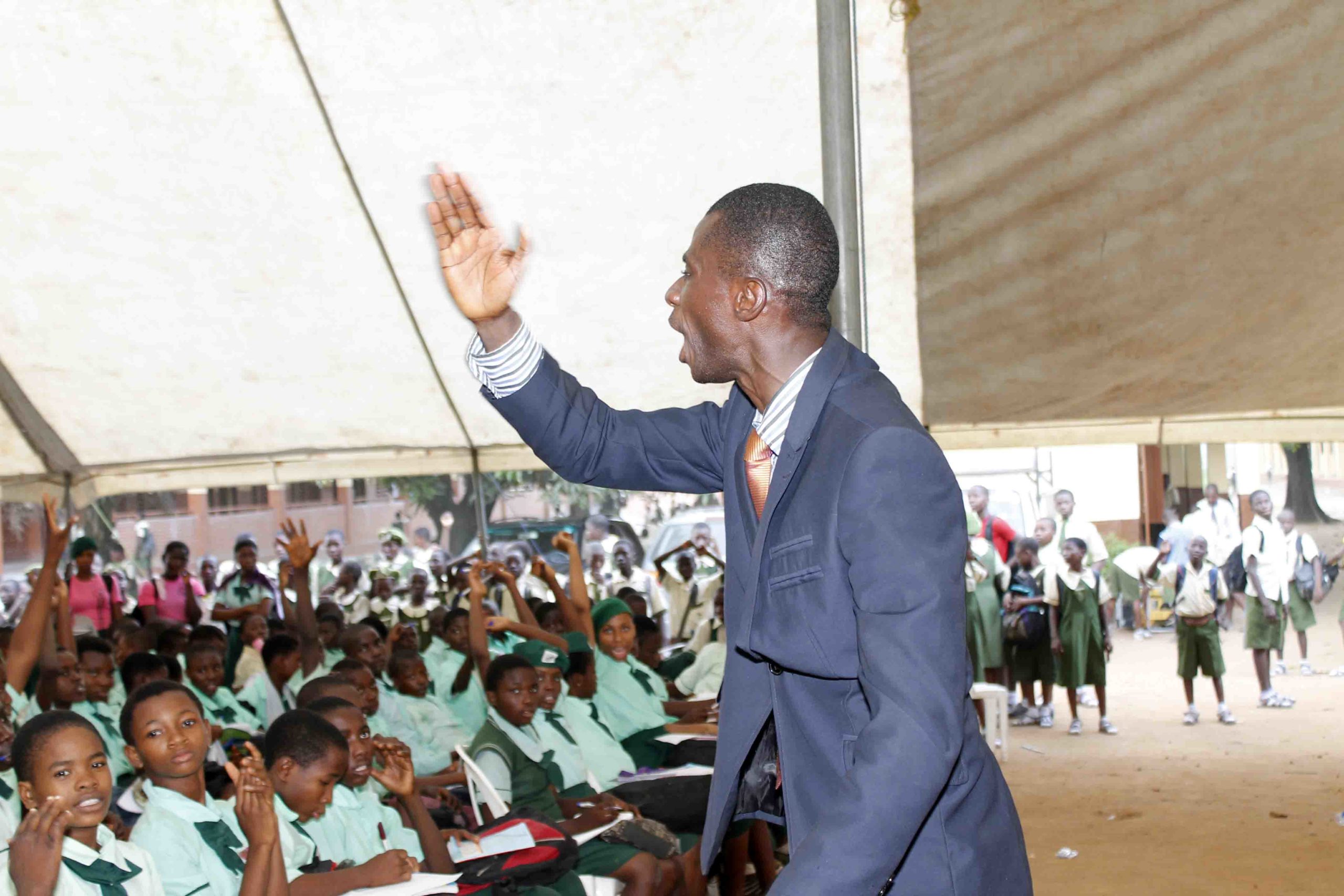 Olutayo Olumadewa at Ilupeju High School