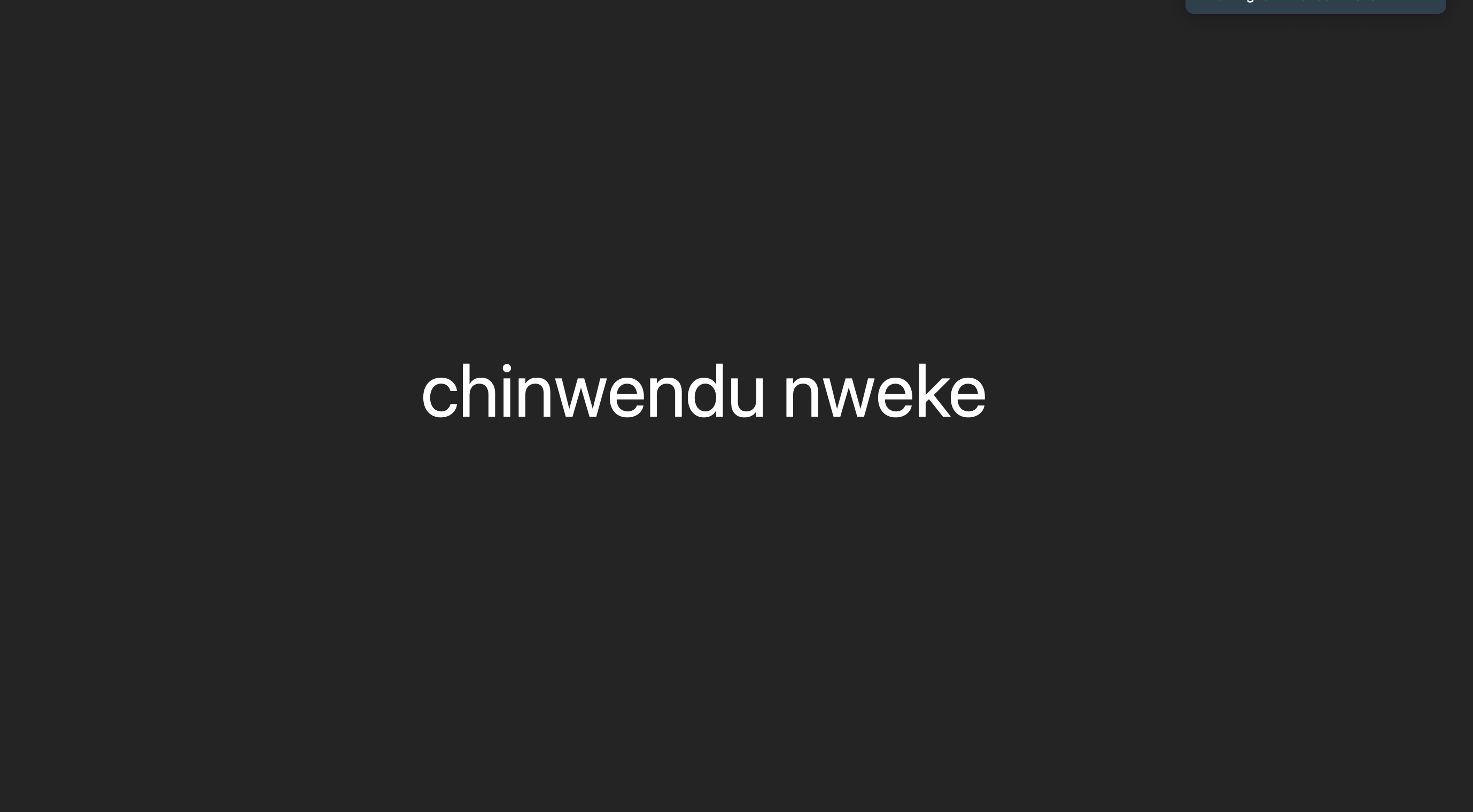 Chiwendu Nweke www.dothedreamydi.org STEM