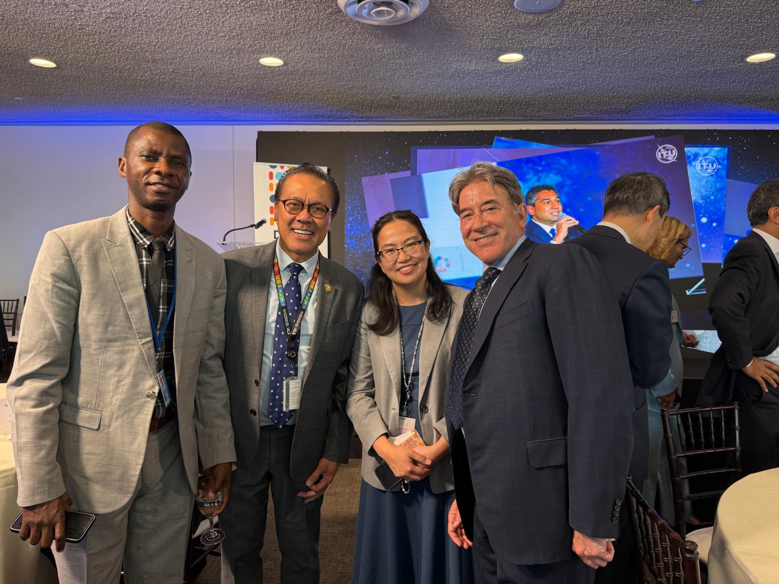 Amb. Adebusuyi Olutayo Olumadewa , Liberato Baustita , UNDP Team Lead , Peter Petriozi